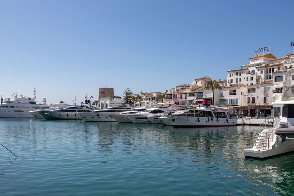 Luxury Sea View Puerto Banus Apartment Marbella Exterior photo